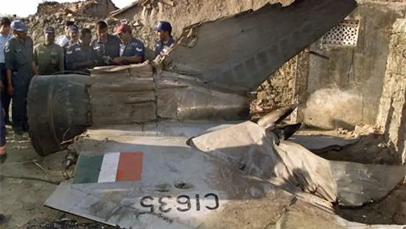 На севере Индии разбился истребитель МиГ-21