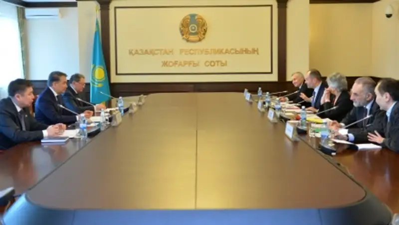 &#1178;Р Жо&#1171;ар&#1171;ы Сотыны&#1187; Т&#1257;ра&#1171;асы &#1178;айрат М&#1241;ми Венециялы&#1179; комиссияны&#1187; сарапшыларымен кездесті