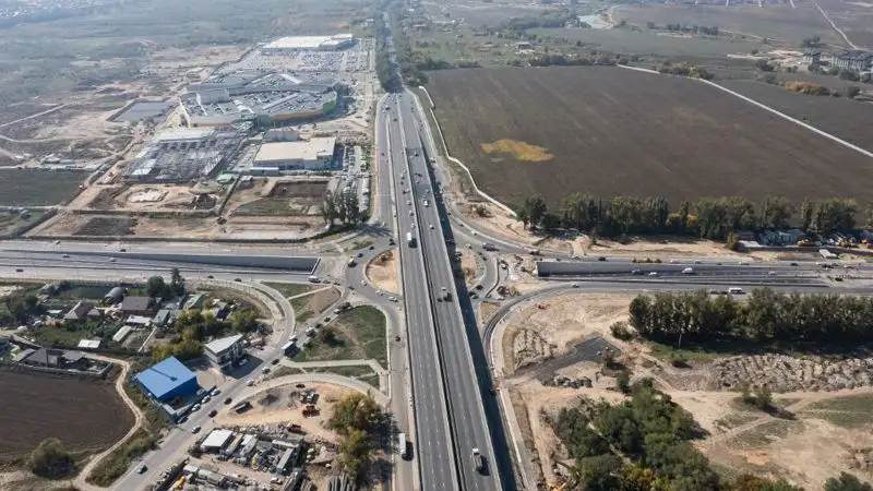 Назван срок полного завершения транспортной развязки на аэропортовском кольце в Алматы