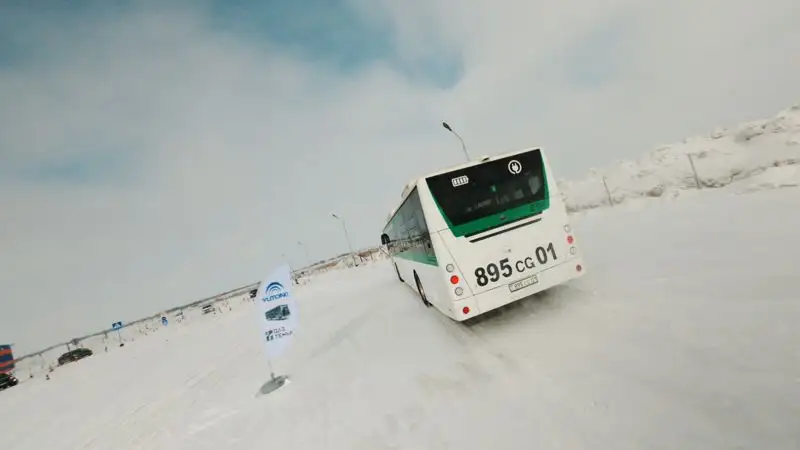 Электробусы компании Yutong успешно доказали, что суровый астанинский мороз им не страшен, фото - Новости Zakon.kz от 24.02.2023 12:50