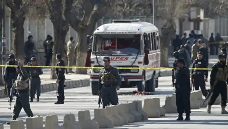 Ракета попала в здание парламента Афганистана в Кабуле