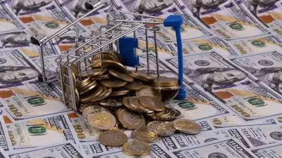 доллары, тенге, фото - Новости Zakon.kz от 30.03.2023 12:14