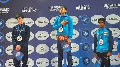 Борец из ВКО завоевал титул чемпиона мира по вольной борьбе, фото - Новости Zakon.kz от 31.07.2022 08:00