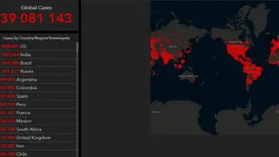 coronavirus.jhu.edu, фото - Новости Zakon.kz от 17.10.2020 00:33