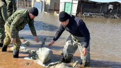 12 эвакуированных сельчан находятся во временном убежище Актюбинской области , фото - Новости Zakon.kz от 27.03.2023 07:22