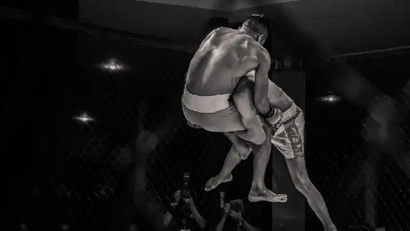 В Бразилии мэр города выяснил отношения с депутатом в восьмиугольнике