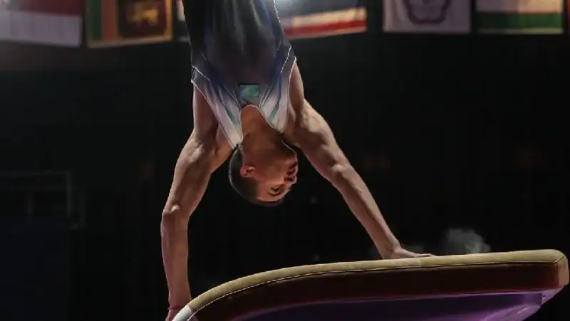 Казахстанские гимнасты выступили в четырех финалах Кубка мира