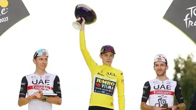 Велоспорт Чемпион Тур де Франс Вингегор