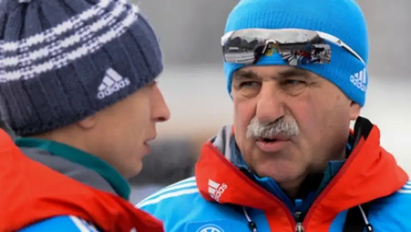 Российские биатлонисты взбунтовались против тренера