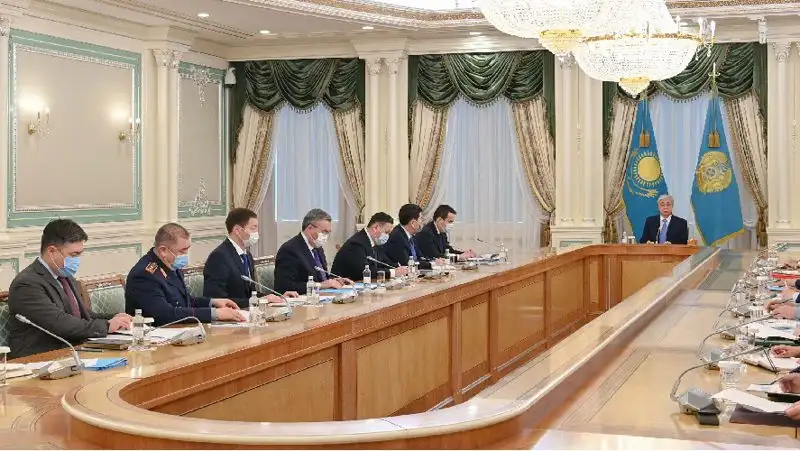 совещание Совбеза в связи с ситуацией в Украине, фото - Новости Zakon.kz от 22.02.2022 16:37