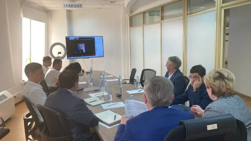 Видеомост членов Республиканского штаба, фото - Новости Zakon.kz от 11.05.2022 19:04