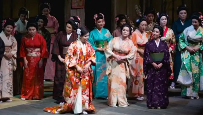 На сцене Большого зала "Астана Опера" состоится опера Дж.Пуччини "Мадам Баттерфляй"