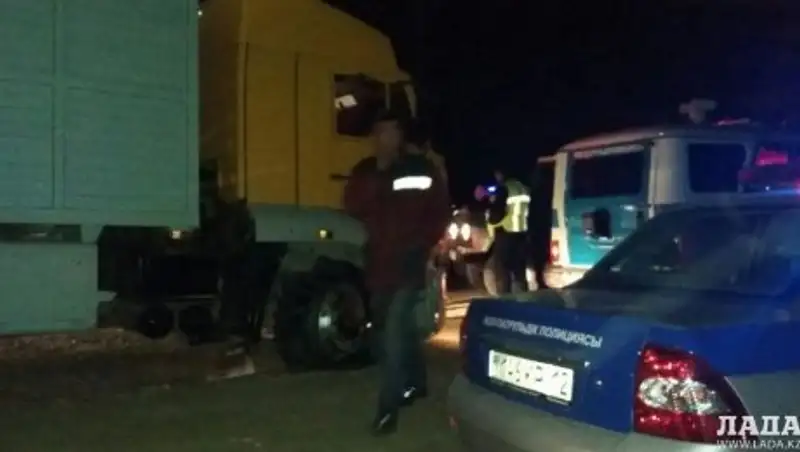 Полицейские устроили погоню за КамАЗом