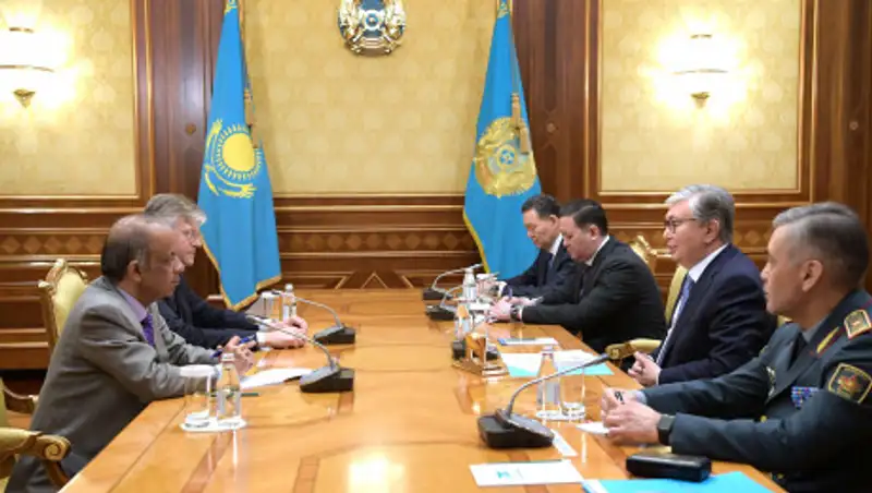 Президент Токаев встретился с заместителями Генерального секретаря ООН