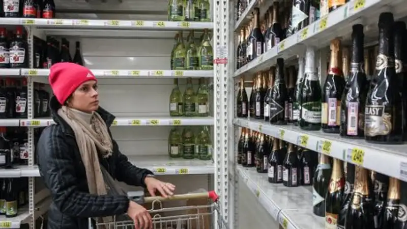 Россияне стали употреблять меньше алкоголя