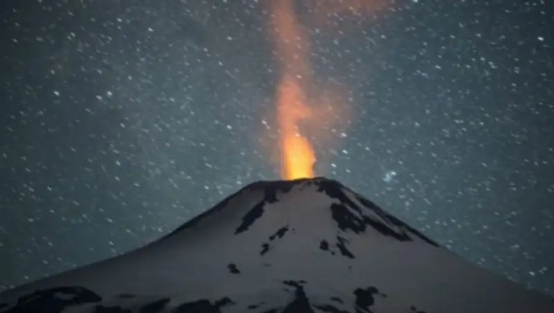 В Чили началось извержение вулкана Вильяррика