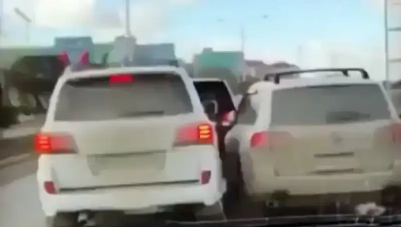 В Сети появилось видео "беспредельной" езды по дорогам Жанаозена