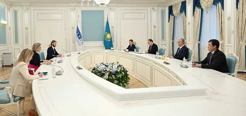 Касым-Жомарт Токаев принял президента Парламентской ассамблеи ОБСЕ, фото - Новости Zakon.kz от 06.06.2023 12:43