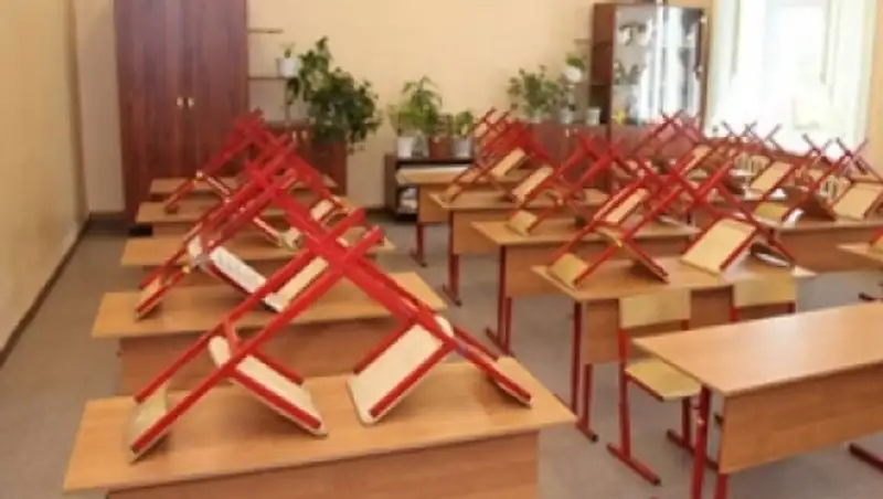 Занятия в школах снова отменены из-за гололеда в Кокшетау