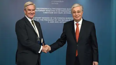 Принял главного исполнительного директора Citigroup Дэвида Ливингстона, фото - Новости Zakon.kz от 08.06.2023 20:10