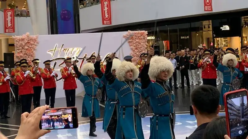 Казахстан военный оркестр Азербайджан, фото - Новости Zakon.kz от 08.07.2023 00:17