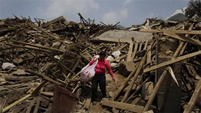 Число жертв землетрясения на юго-западе Китая возросло до 615 человек