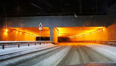 Нур-Султан дорога, фото - Новости Zakon.kz от 24.03.2022 07:46