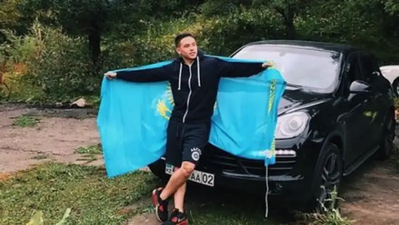 Скандальный гонщик с Аль-Фараби вышел из спецприемника