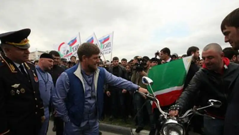 Кадырова приняли в байкеры