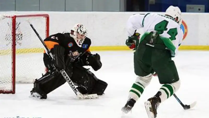 Обзор матчей чемпионата Казахстана по хоккею