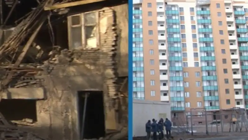 В Астане в 2015 году из аварийных домов переселят 1558 семей