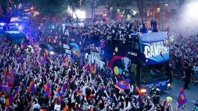 Футбол Барселона Праздник, фото - Новости Zakon.kz от 16.05.2023 10:57