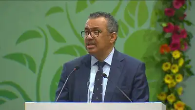 Тедрос Адханом Гебрейесус, фото - Новости Zakon.kz от 29.10.2023 10:53