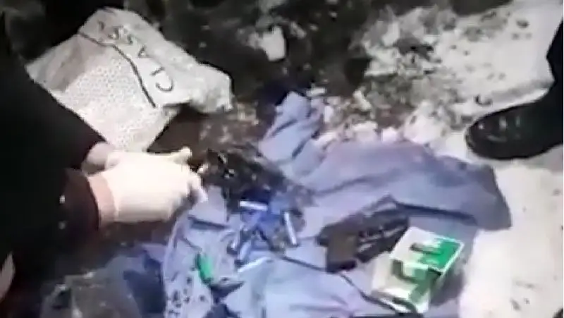 Тайник с оружием обнаружили у 19-летнего жителя Жамбылской области