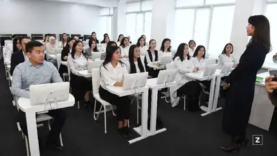 аудитория студенты тест, фото - Новости Zakon.kz от 16.02.2022 11:28