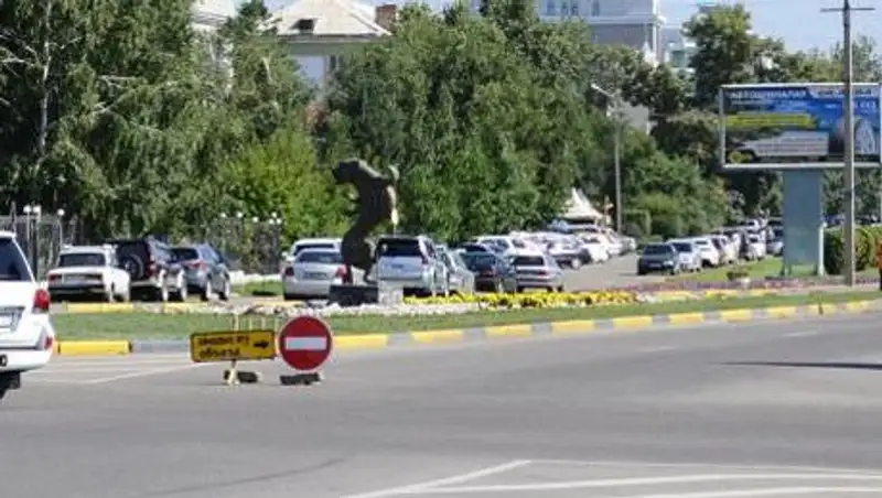 В Усть-Каменогорске перекрыли несколько центральных улиц