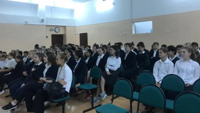 В школе-гимназии № 46 Алматы рассказали об опасности религиозного экстремизма и терроризма