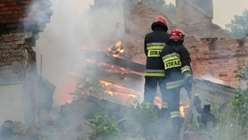 Опубликовано видео взрыва на польско-немецкой границе