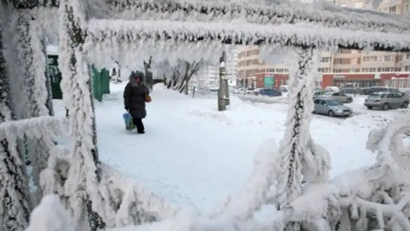 Сильные морозы ожидаются на всей территории Казахстана