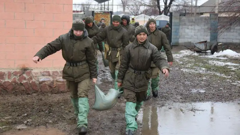 Военнослужащие Вооруженных сил пришли на помощь сельчанам, фото - Новости Zakon.kz от 06.02.2023 12:03