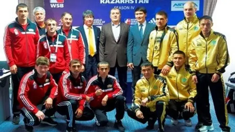 Боксеры «Astana Arlans» победили «Baku Fires» в первом полуфинале WSB