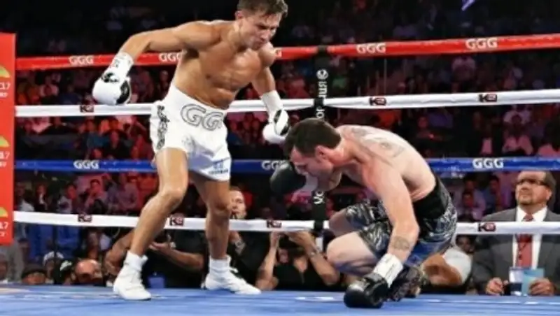 ESPN назвал нокаут в бою Головкин — Гил одним из лучших в году