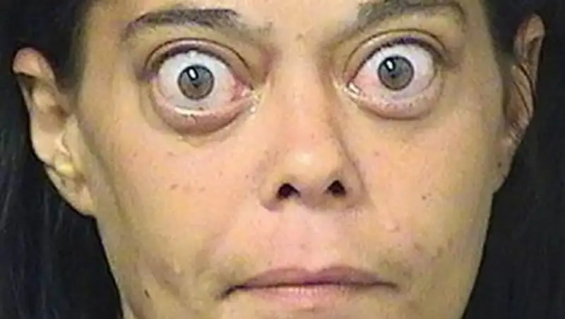 Полицейские поразились глазам арестованной за пьяную езду