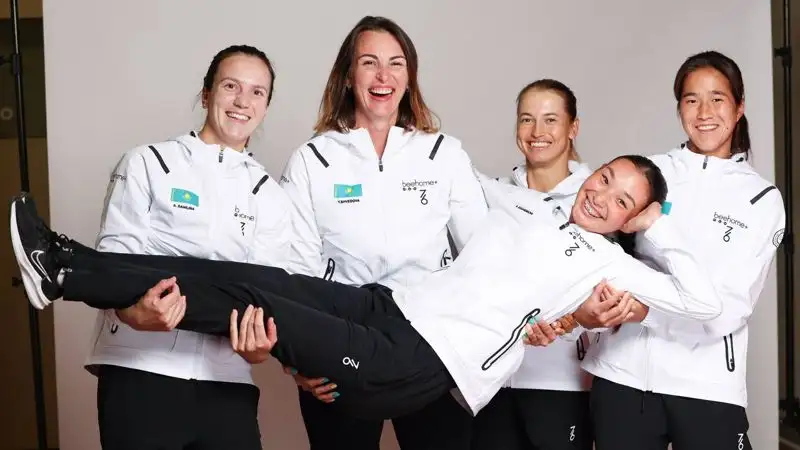 Женская сборная Казахстана потерпела поражение от Австралии на Кубке Билли Джин Кинг