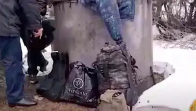 алматы, центр, оружие, схрон, полиция, комментарий, фото - Новости Zakon.kz от 16.03.2022 17:01