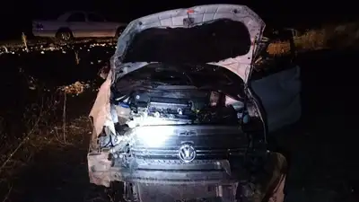Volkswagen перевернулся на трассе Алматы – Усть-Каменогорск: погиб один человек , фото - Новости Zakon.kz от 01.07.2023 13:03
