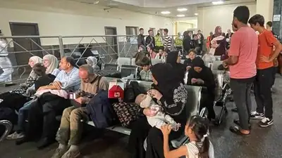 Эвакуированные казахстанцы из сектора Газа прибыли в Каир, фото - Новости Zakon.kz от 15.11.2023 17:43