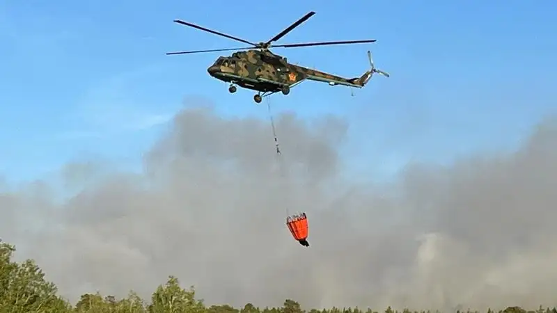 вертолет, фото - Новости Zakon.kz от 09.06.2023 18:46