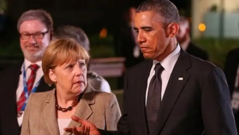 Обама и Меркель договорились усилить давление на Россию