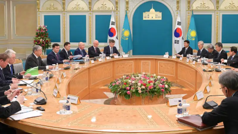 Президент Южной Кореи выразил Казахстану благодарность за поддержку